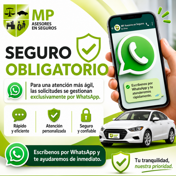 MP ASESORES EN SEGUROS SOAT POR WhatsApp